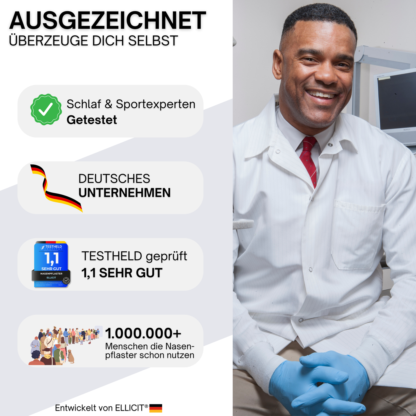 Nasenpflaster Performance