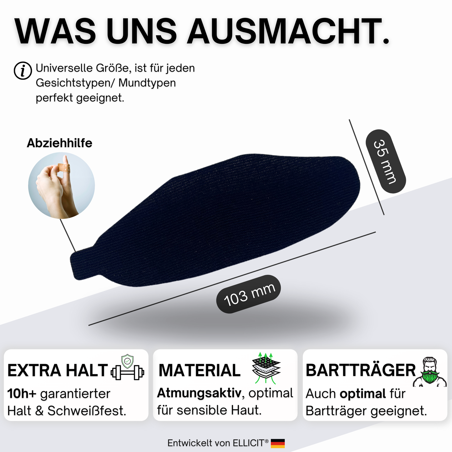 ELLICIT Mundpflaster