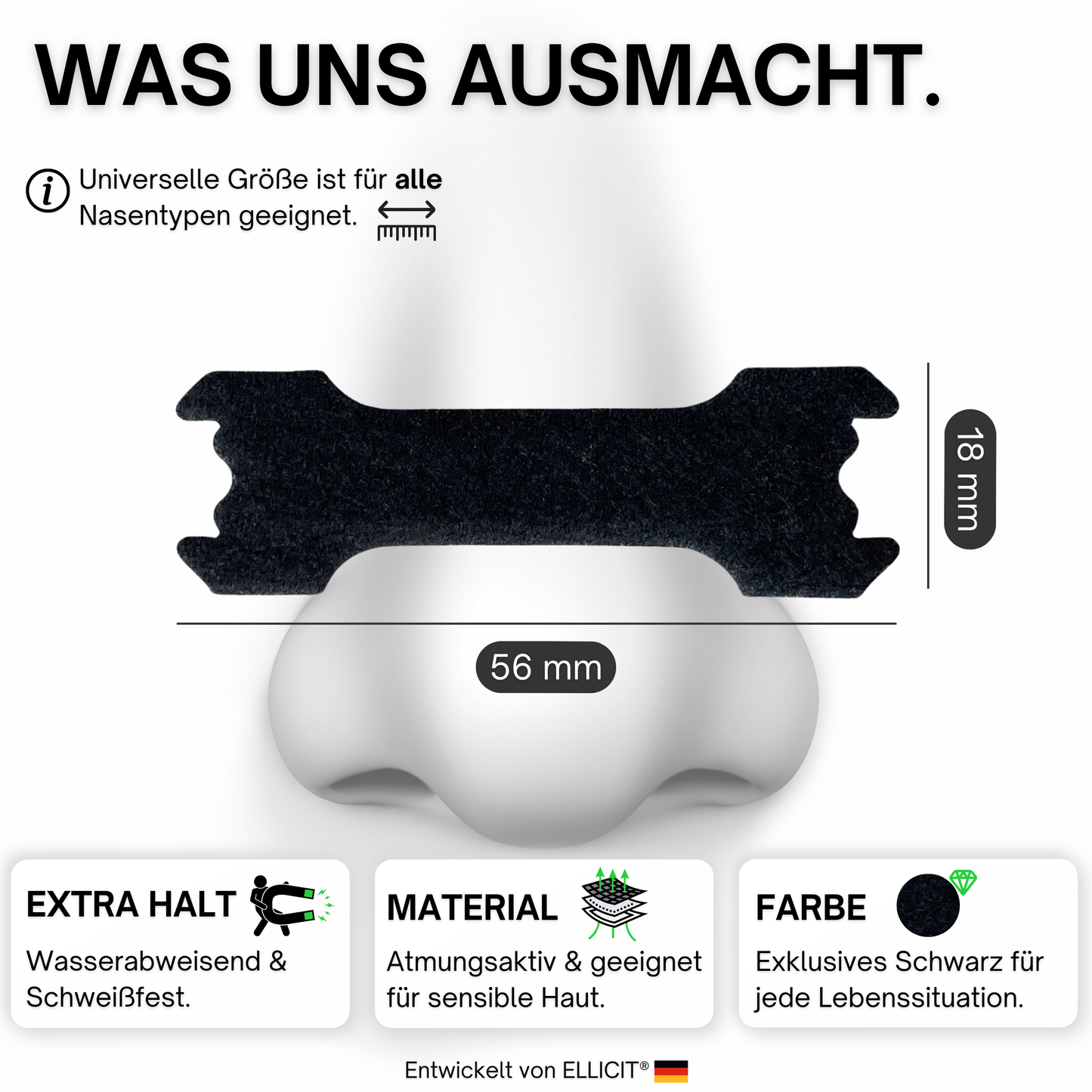 Nasenpflaster Comfort