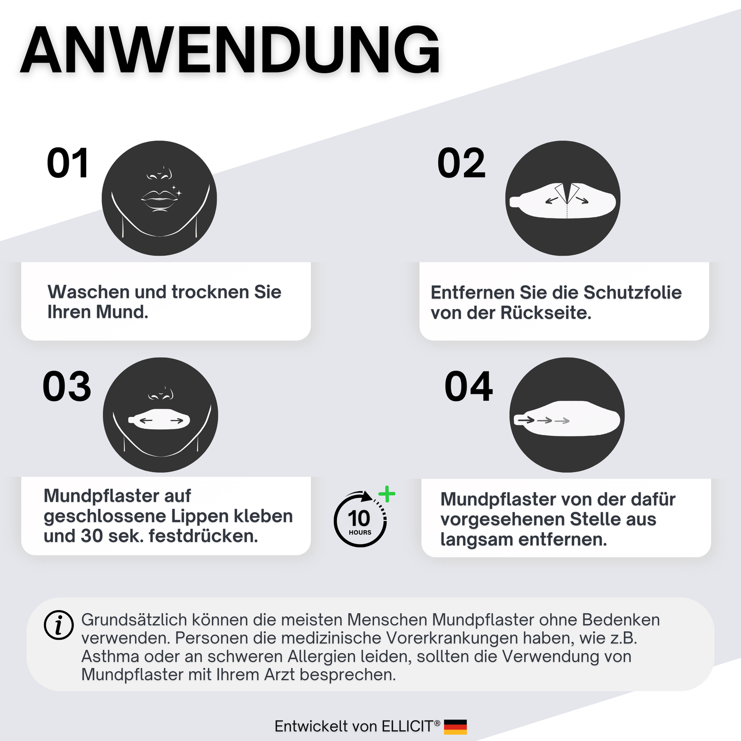 ELLICIT Mundpflaster