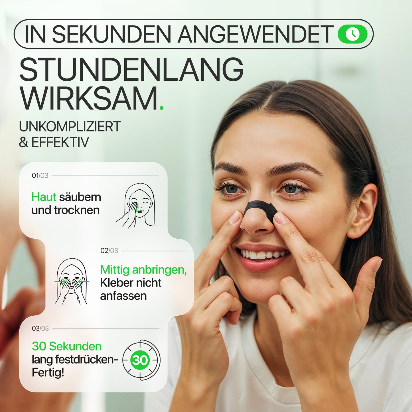 Nasenpflaster Performance