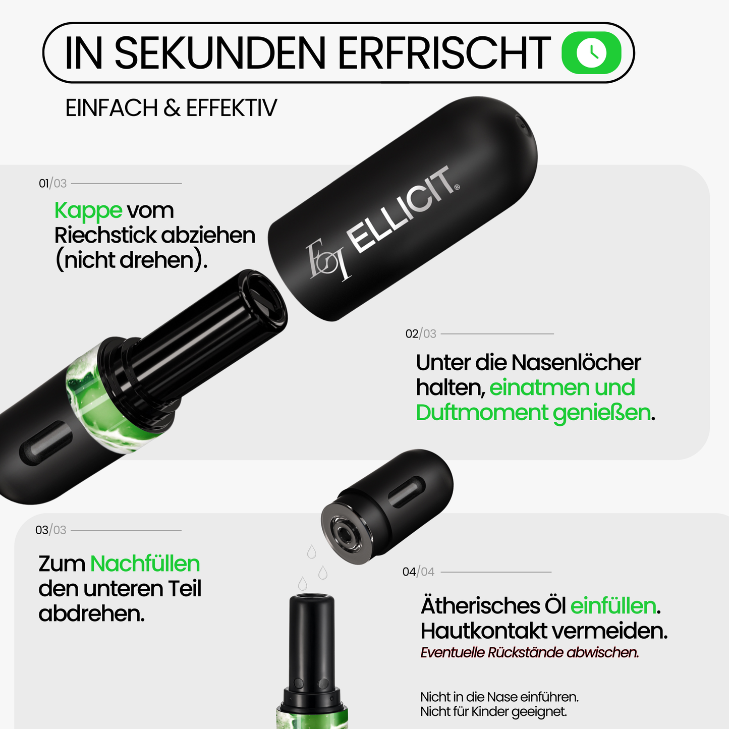 Inhalierstift Mojito & Peach